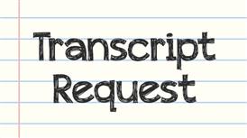  transcript request